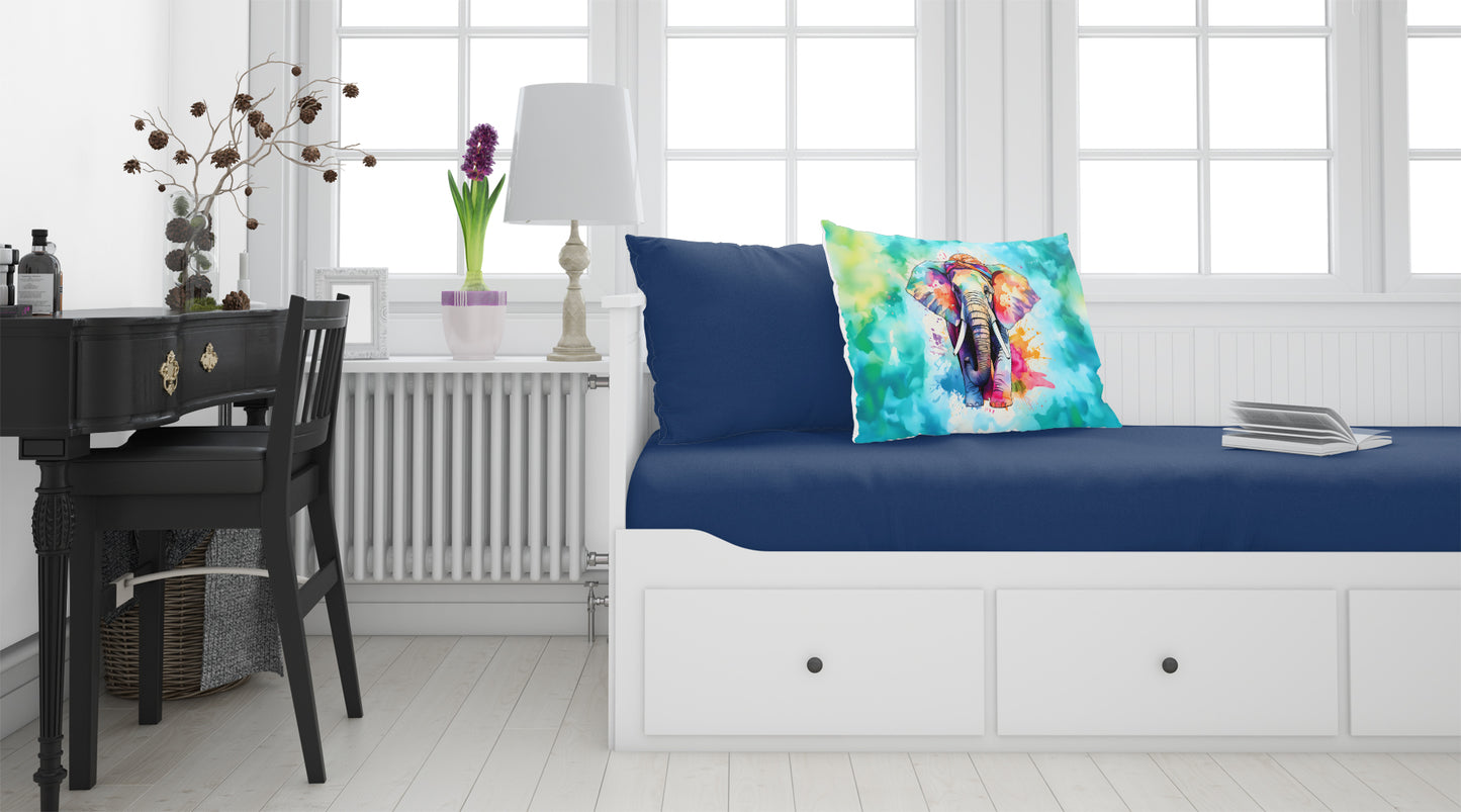 Hippie Animal Elephant Standard Pillowcase