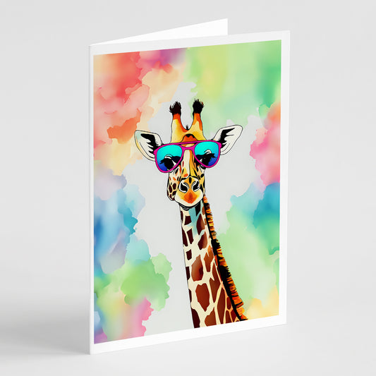 Buy this Hippie Animal Giraffe Greeting Cards Pack of 8