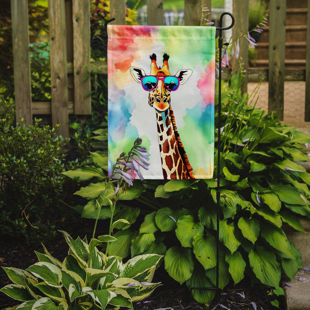 Hippie Animal Giraffe Garden Flag