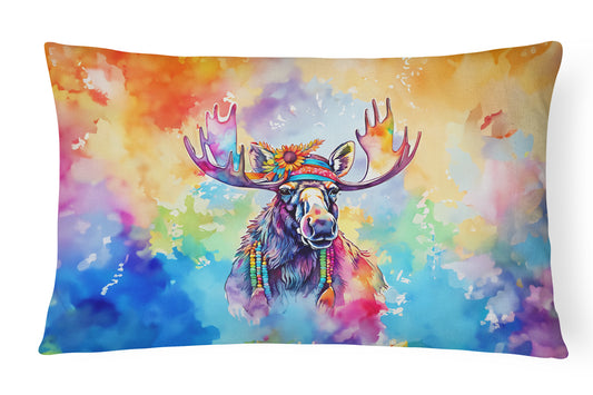 Buy this Hippie Animal Moose Throw Pillow