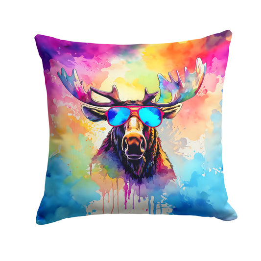 Buy this Hippie Animal Moose Throw Pillow