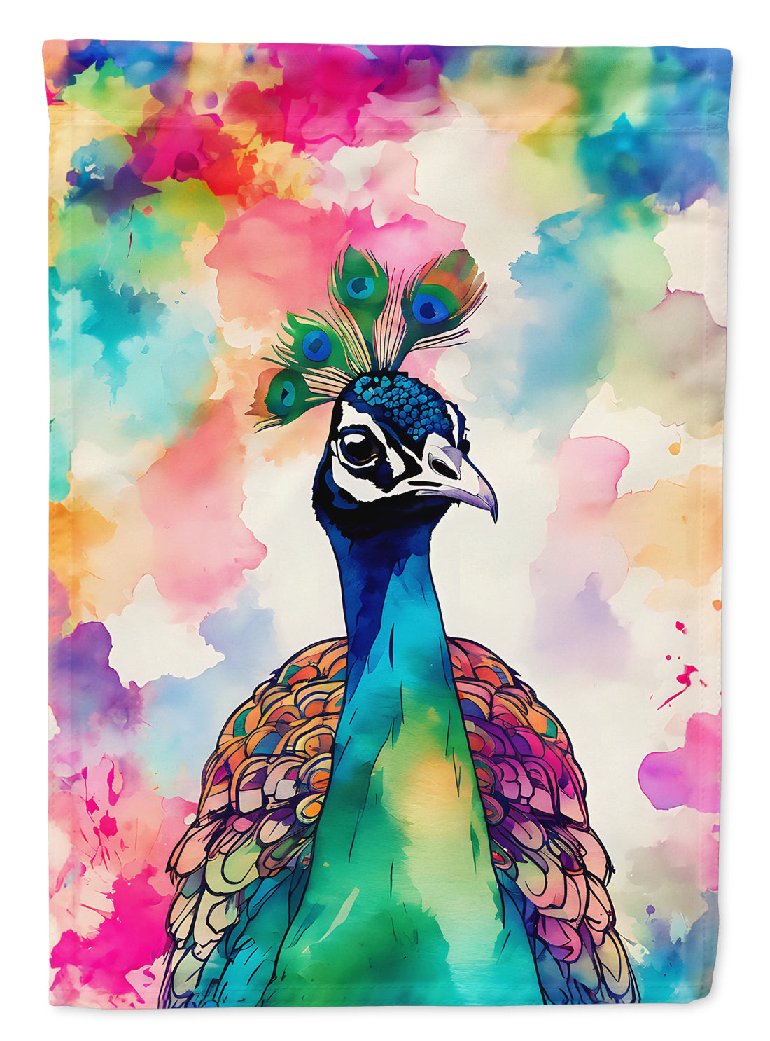 Buy this Hippie Animal Peacock House Flag