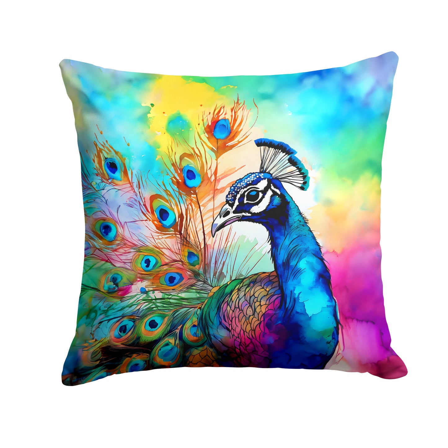 Buy this Hippie Animal Peacock Throw Pillow