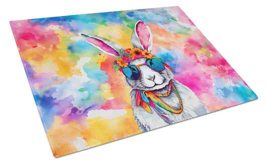 Buy this Hippie Animal Rabbit Glass Cutting Board