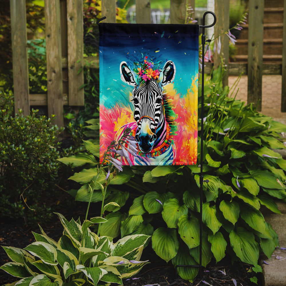 Hippie Animal Zebra Garden Flag