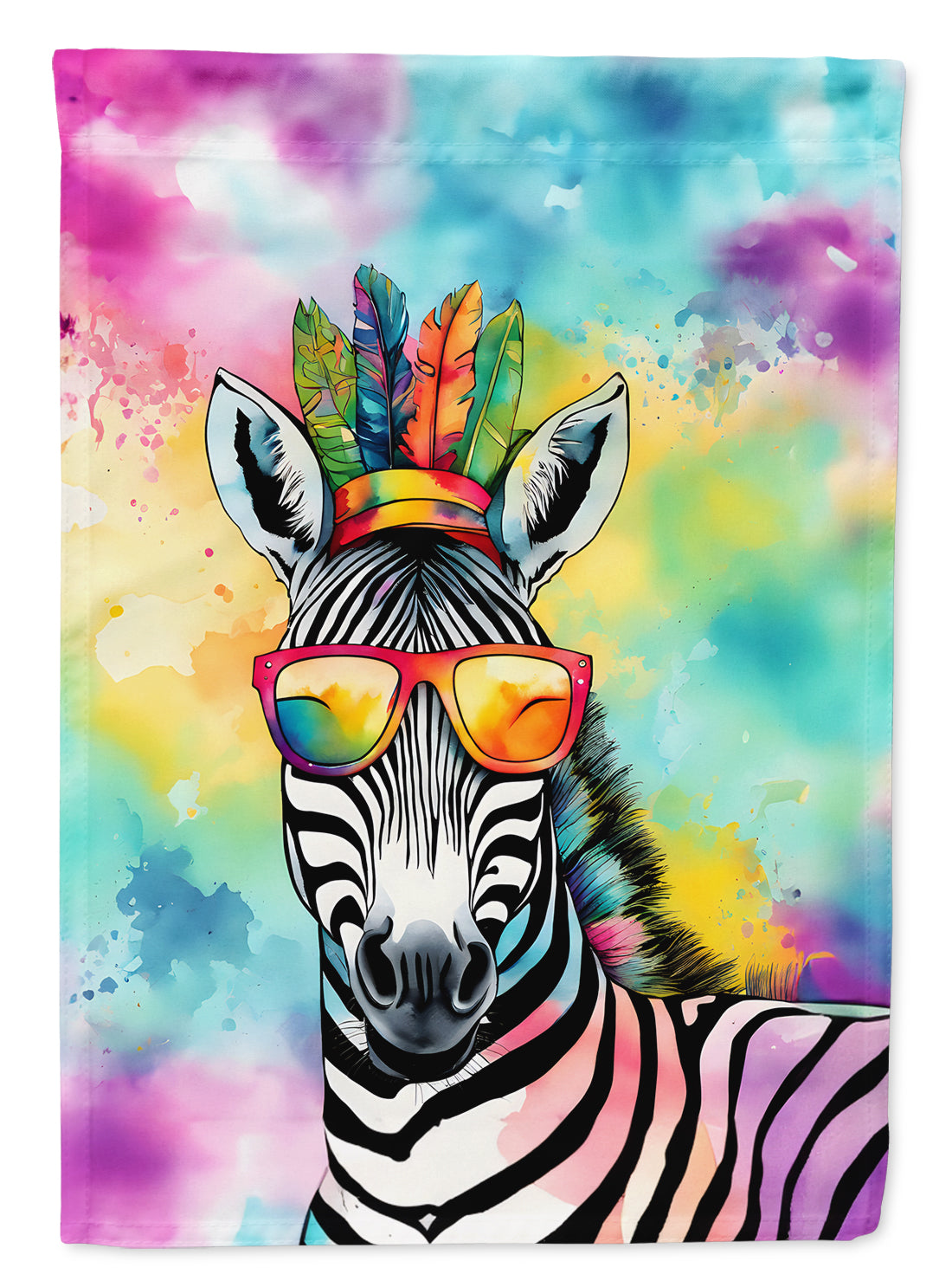 Buy this Hippie Animal Zebra House Flag