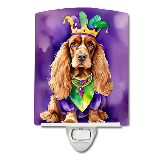 Buy this English Cocker Spaniel King of Mardi Gras Ceramic Night Light