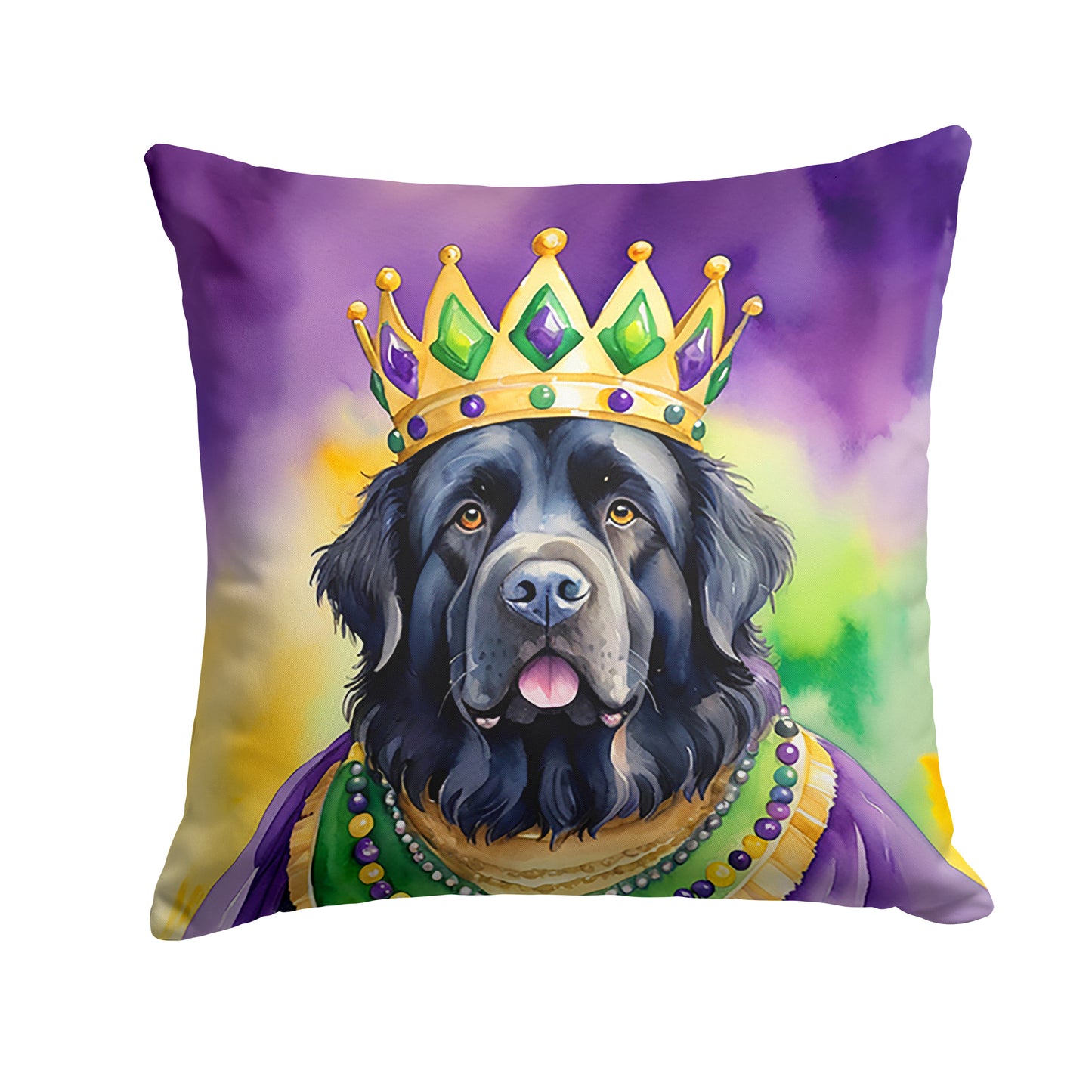 Buy this Newfoundland King of Mardi Gras Throw Pillow