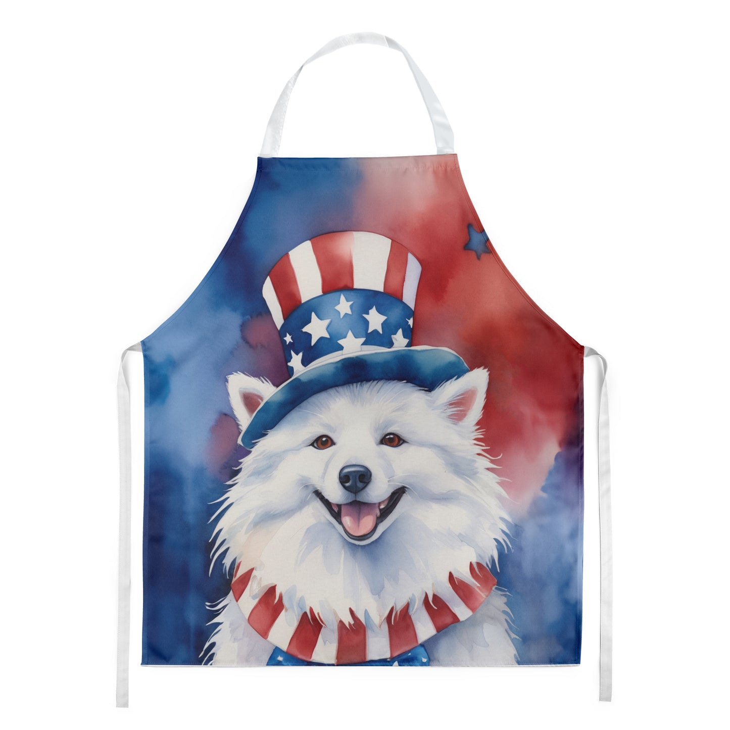 Buy this American Eskimo Patriotic American Apron