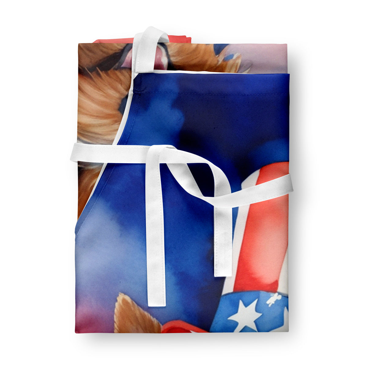 Australian Terrier Patriotic American Apron