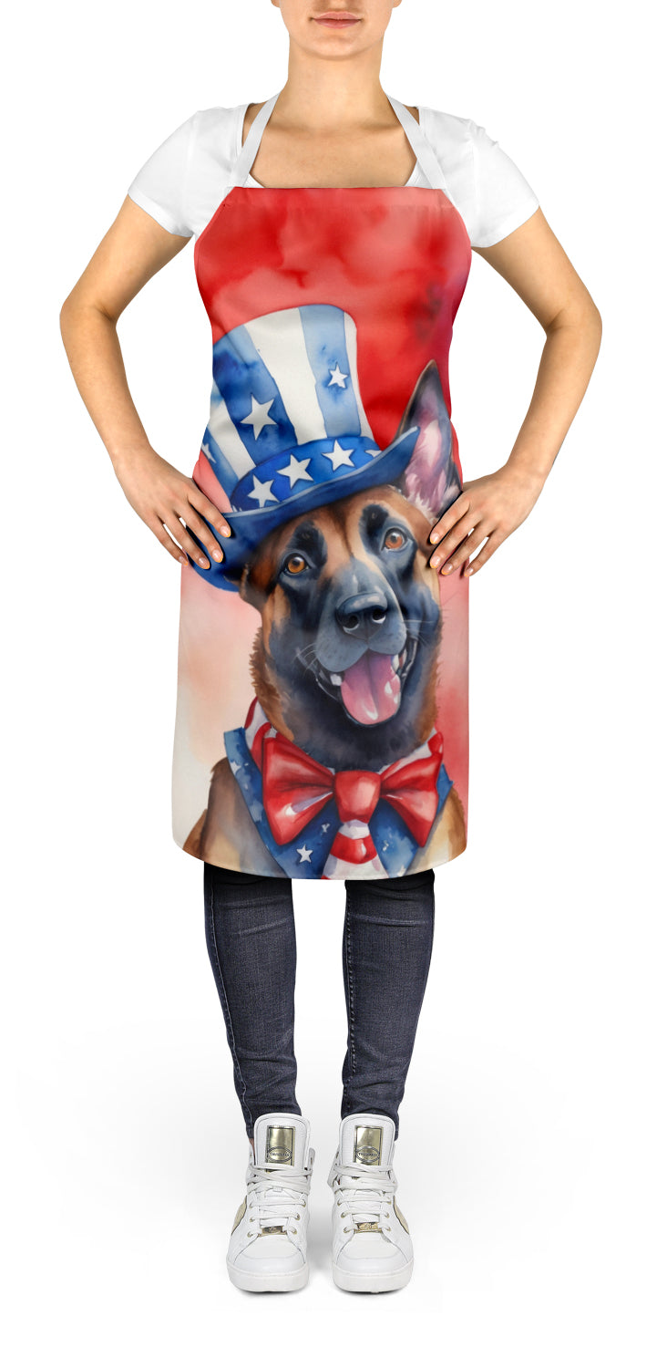 Belgian Malinois Patriotic American Apron