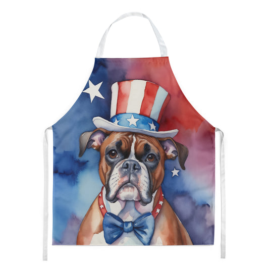 Buy this Boxer Patriotic American Apron