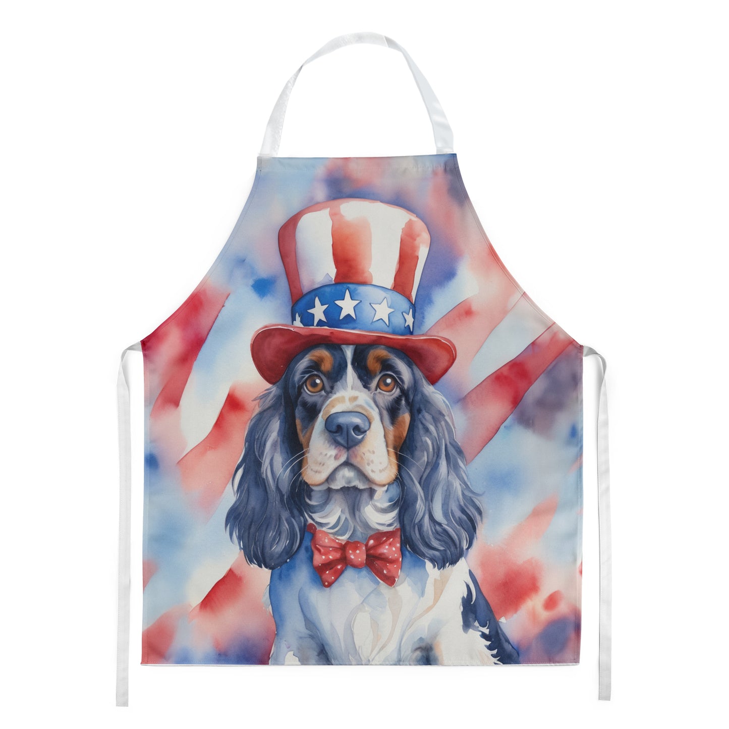 Buy this Cocker Spaniel Patriotic American Apron