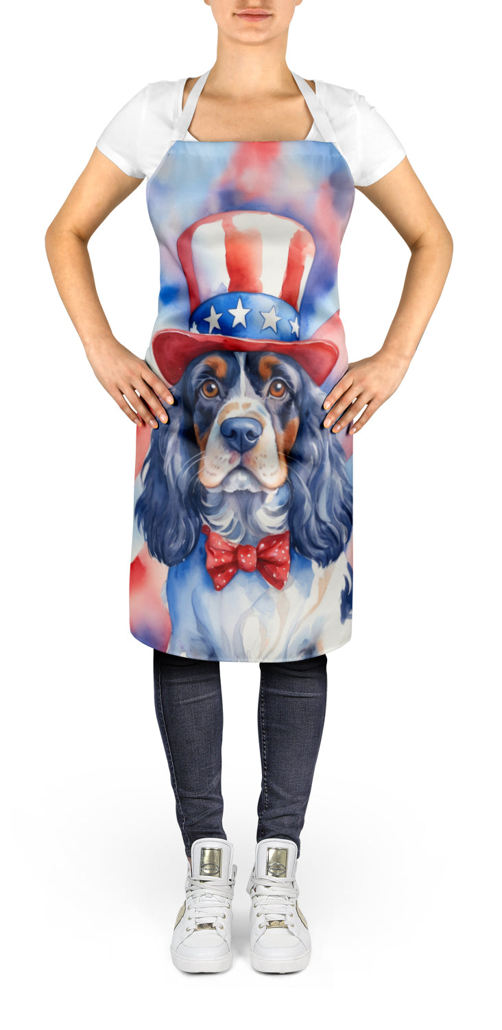 Cocker Spaniel Patriotic American Apron