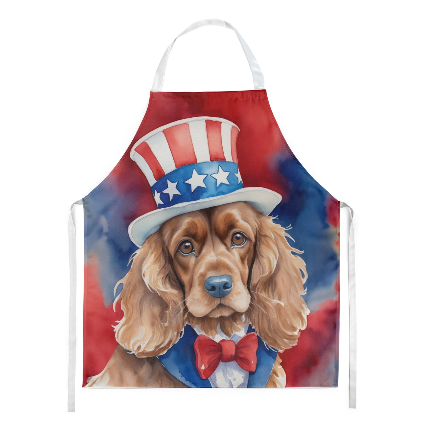 Buy this Cocker Spaniel Patriotic American Apron