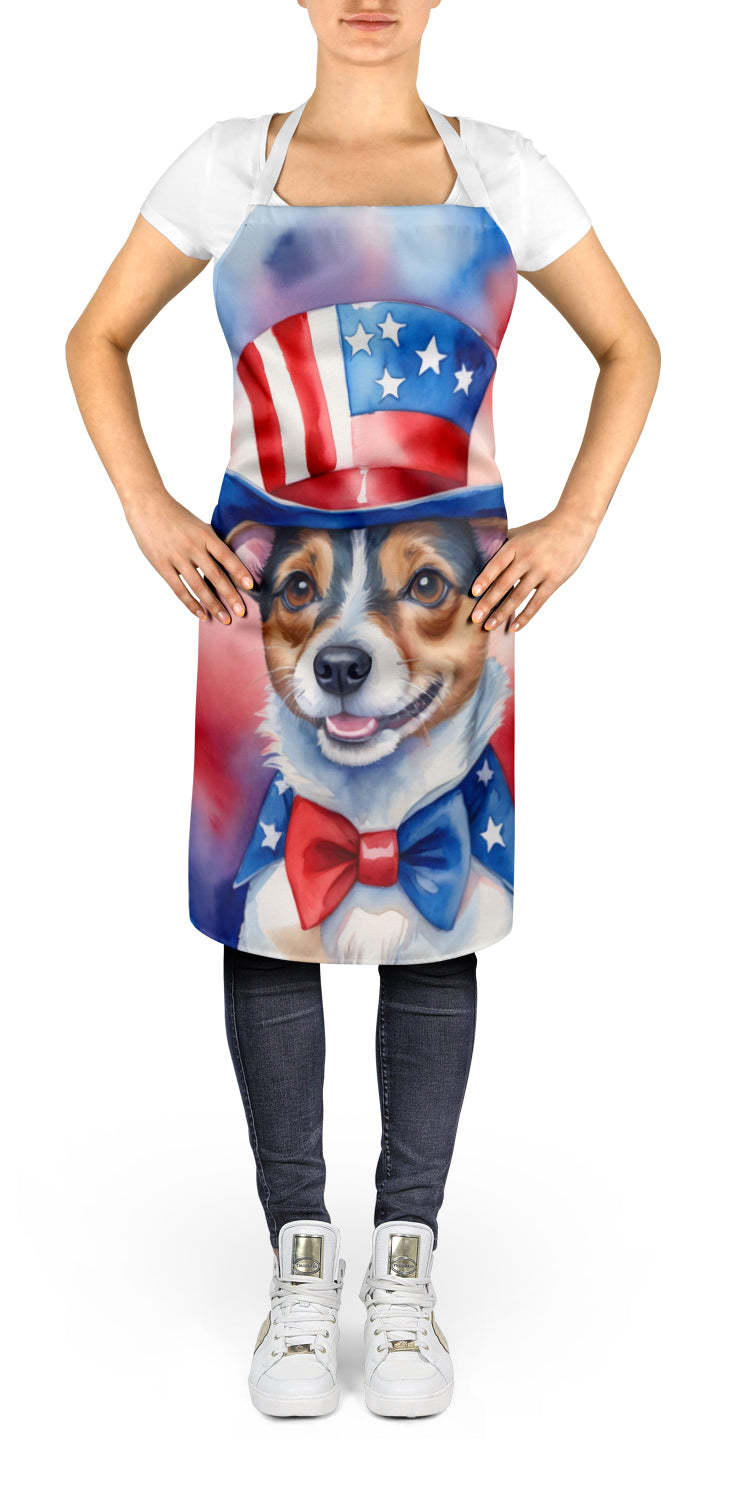 Jack Russell Terrier Patriotic American Apron