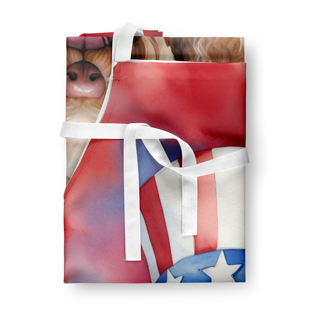 Labradoodle Patriotic American Apron