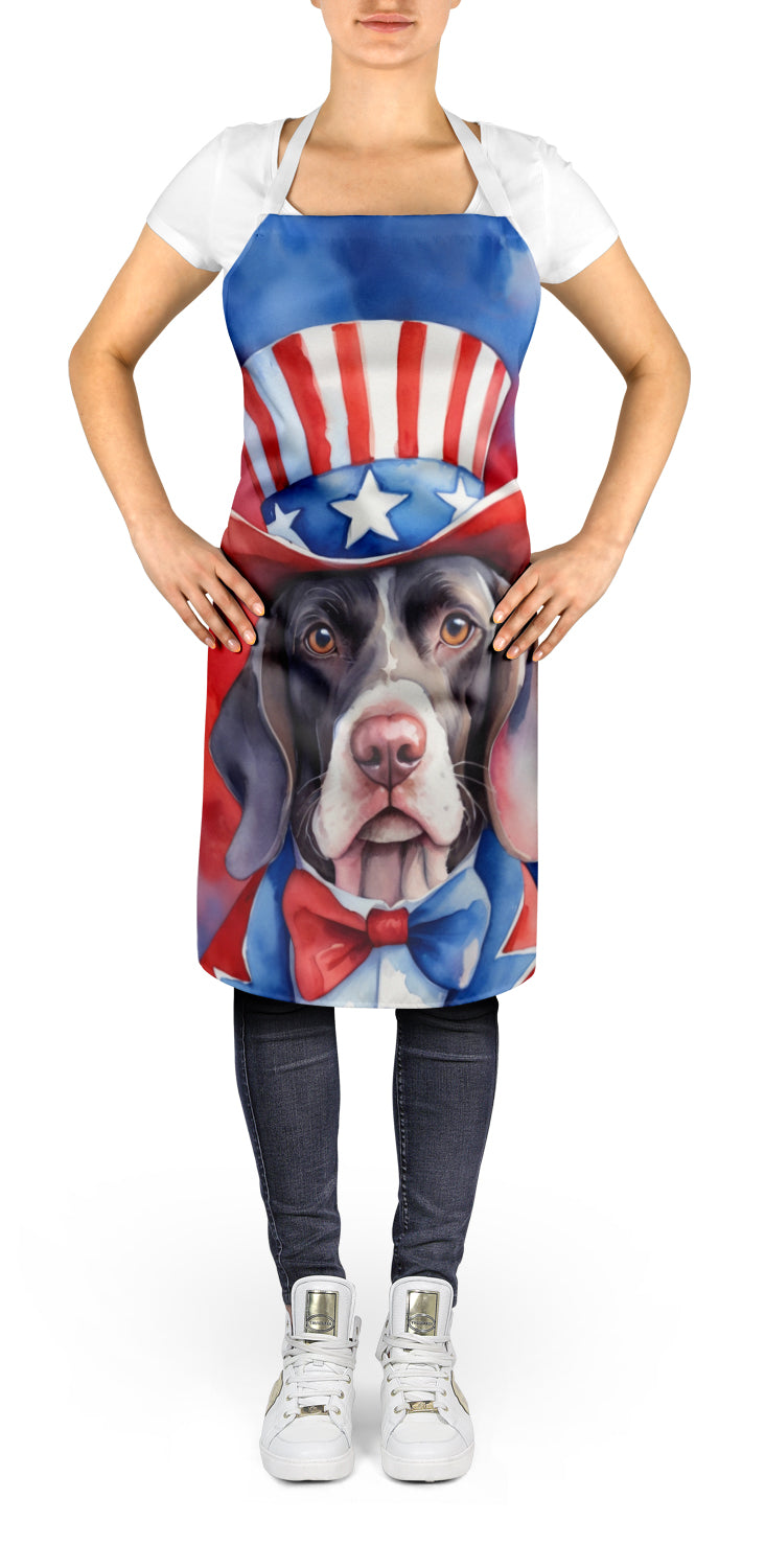 Pointer Patriotic American Apron