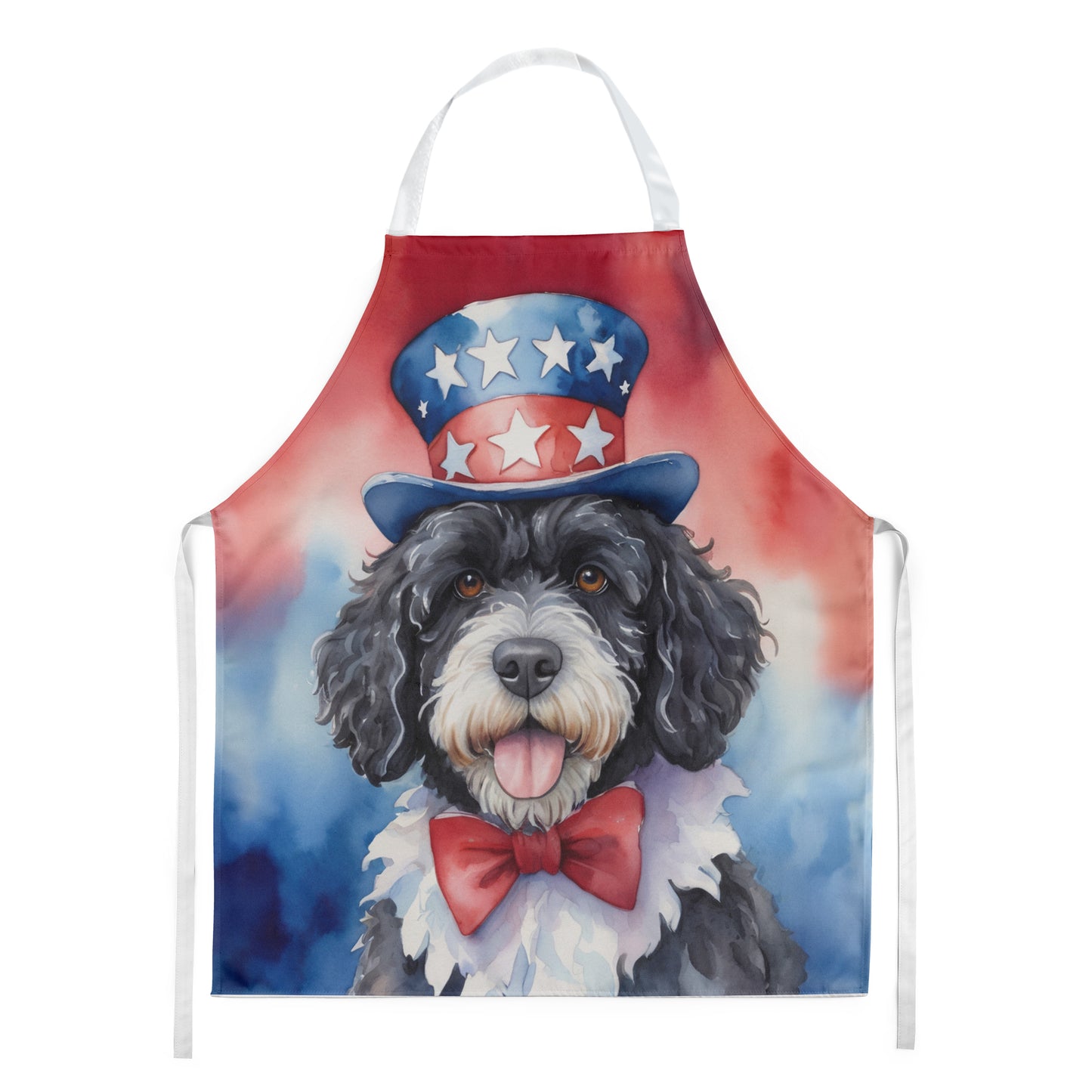 Buy this Portuguese Water Dog Patriotic American Apron