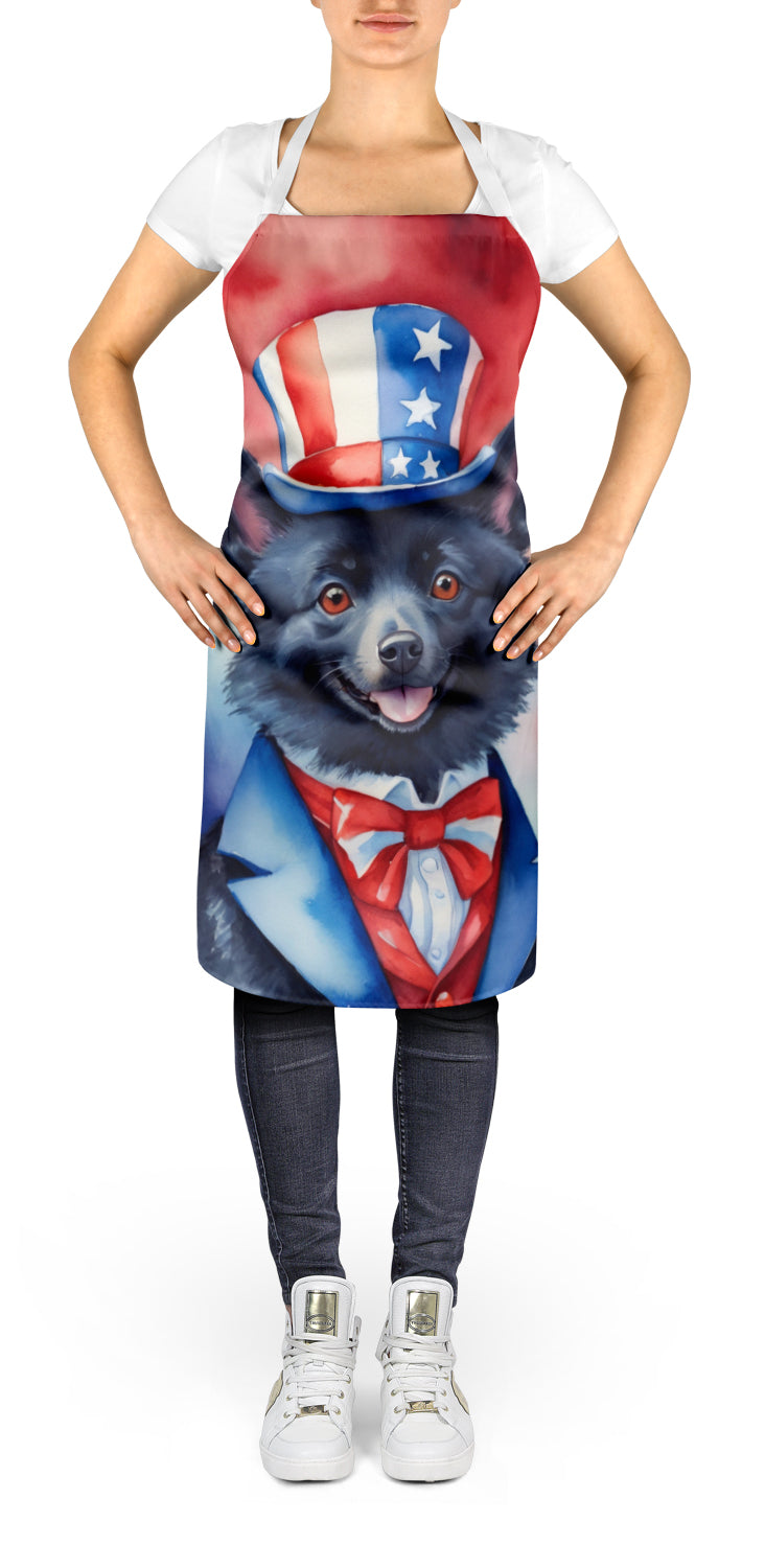 Schipperke Patriotic American Apron