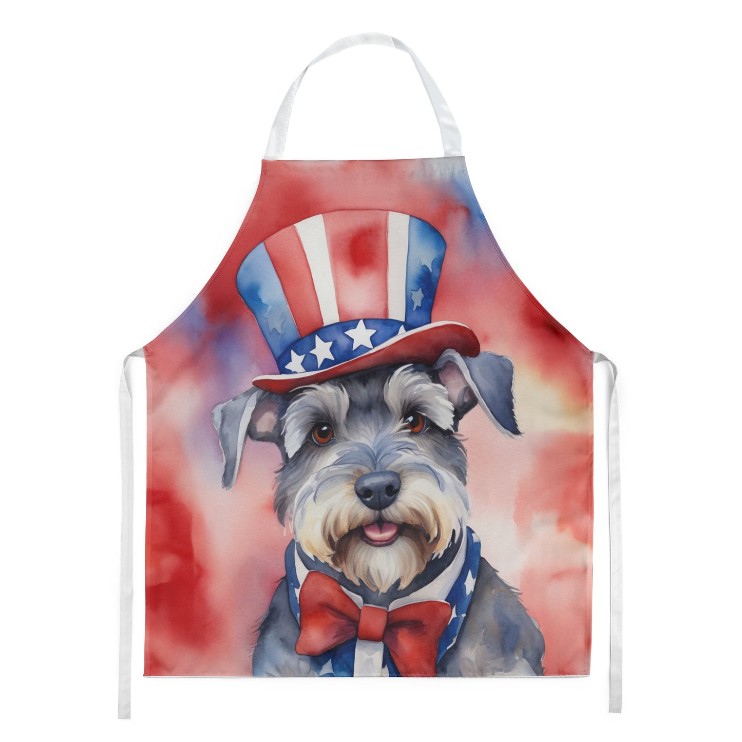 Buy this Schnauzer Patriotic American Apron