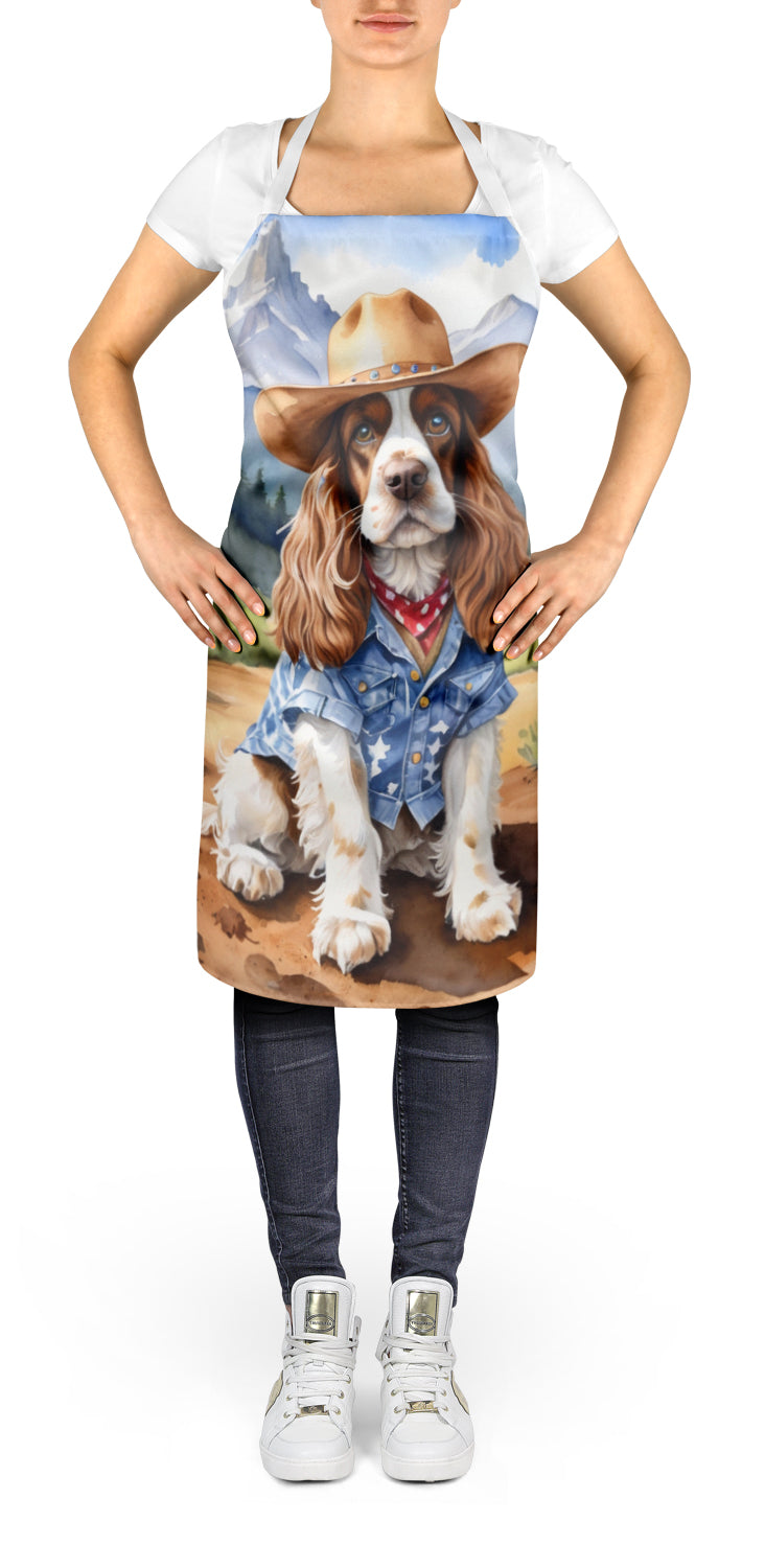 Cocker Spaniel Cowboy Welcome Apron