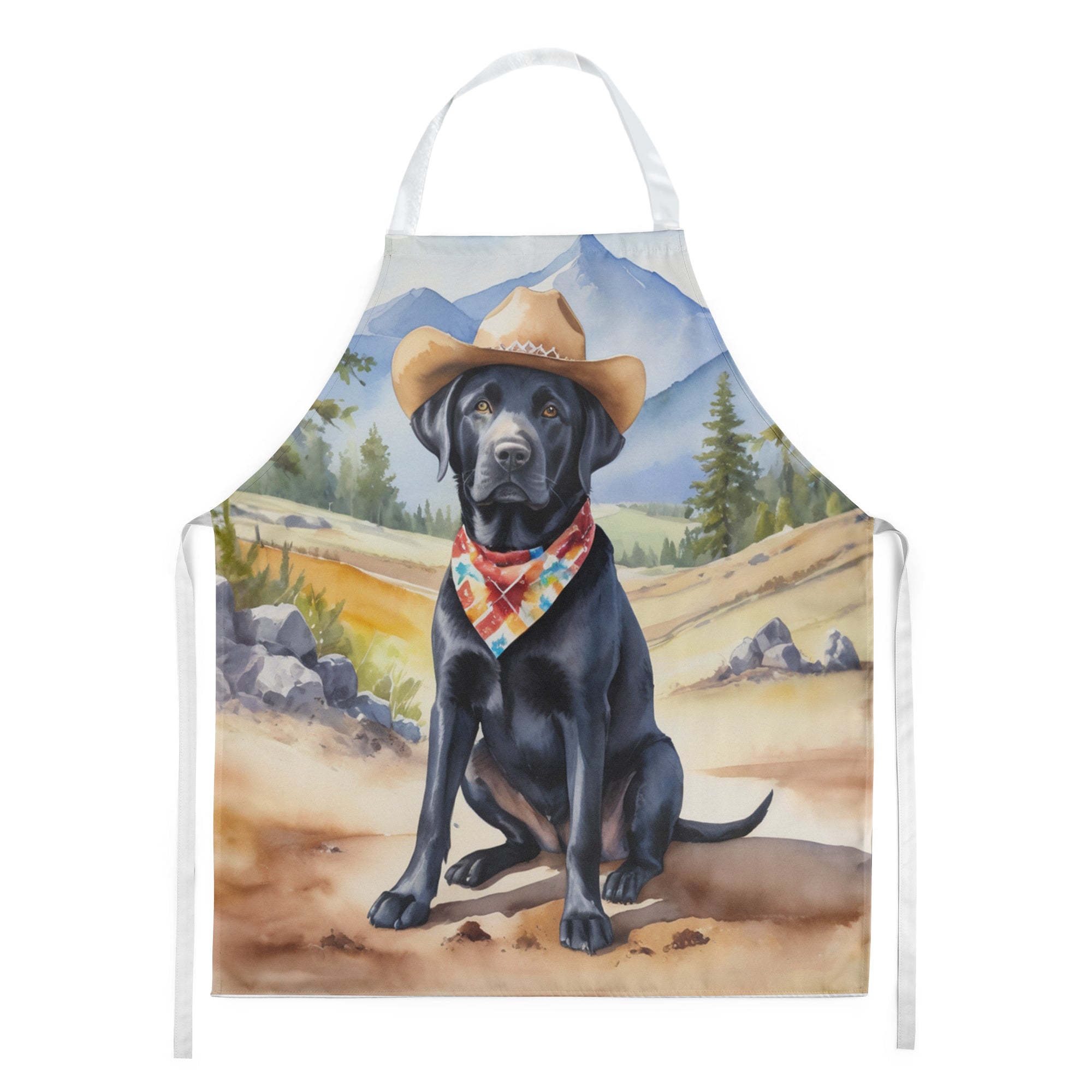 Labrador Retriever Cowboy Welcome Apron – shop2supportrescues