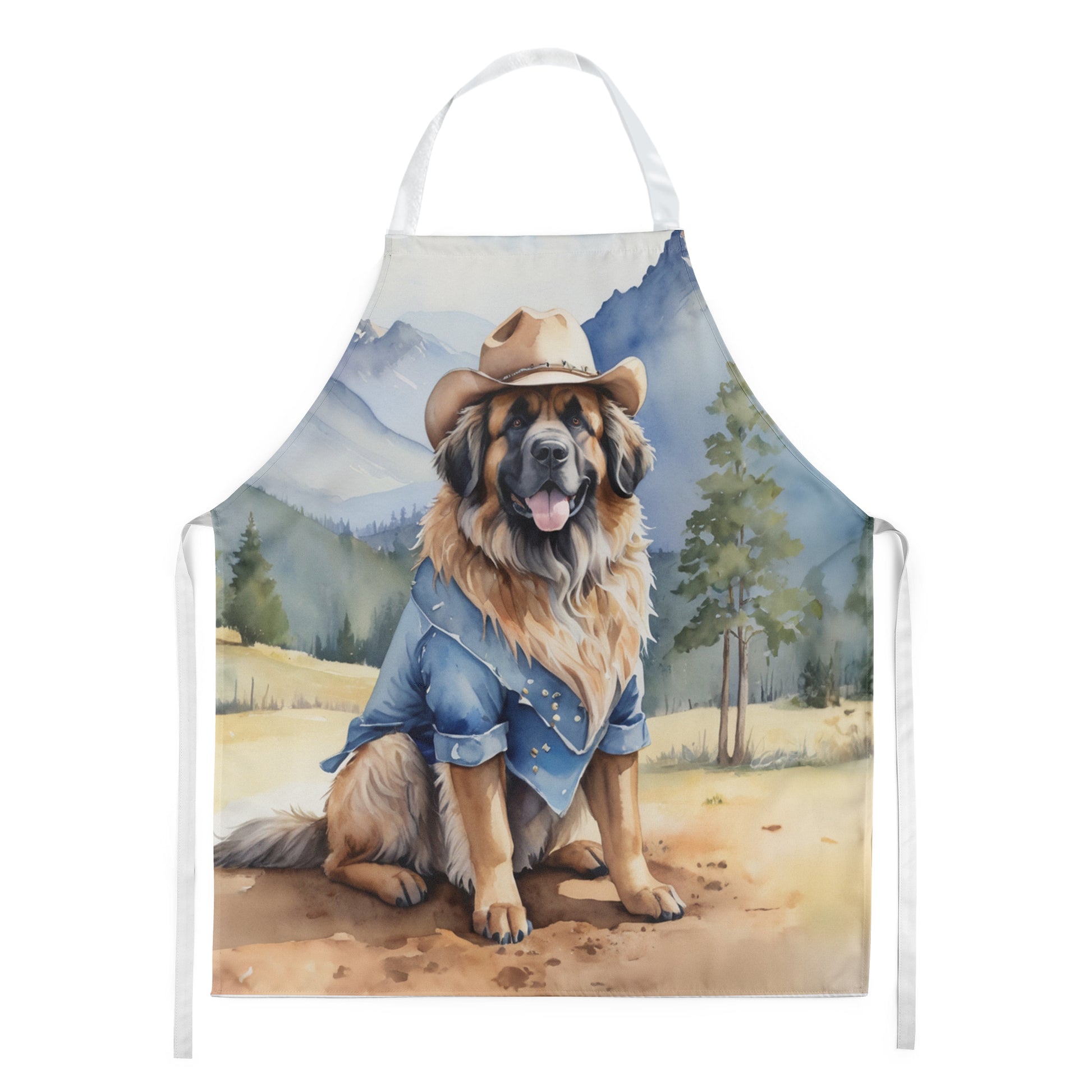 Buy this Leonberger Cowboy Welcome Apron