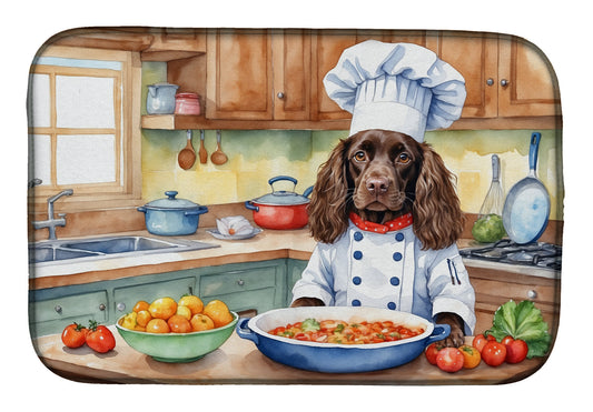 Buy this Boykin Spaniel The Chef Dish Drying Mat
