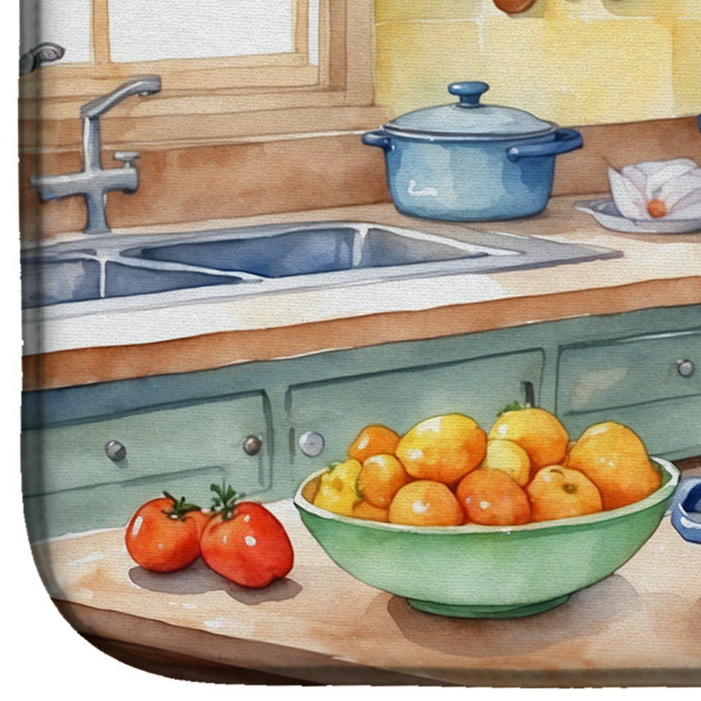 Boykin Spaniel The Chef Dish Drying Mat