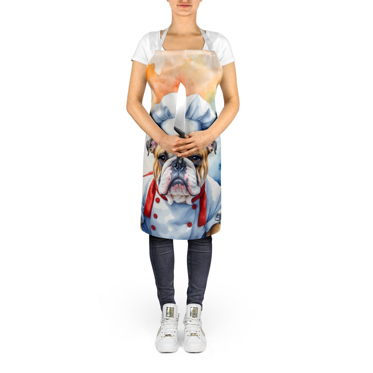 English Bulldog The Chef Apron