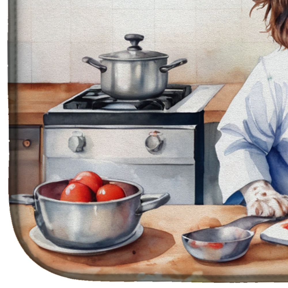 English Springer Spaniel The Chef Dish Drying Mat