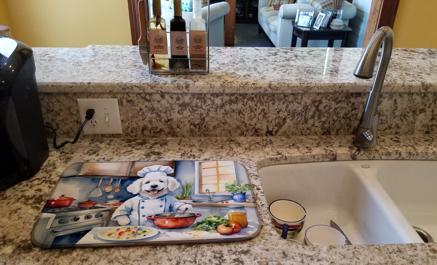 Kuvasz The Chef Dish Drying Mat