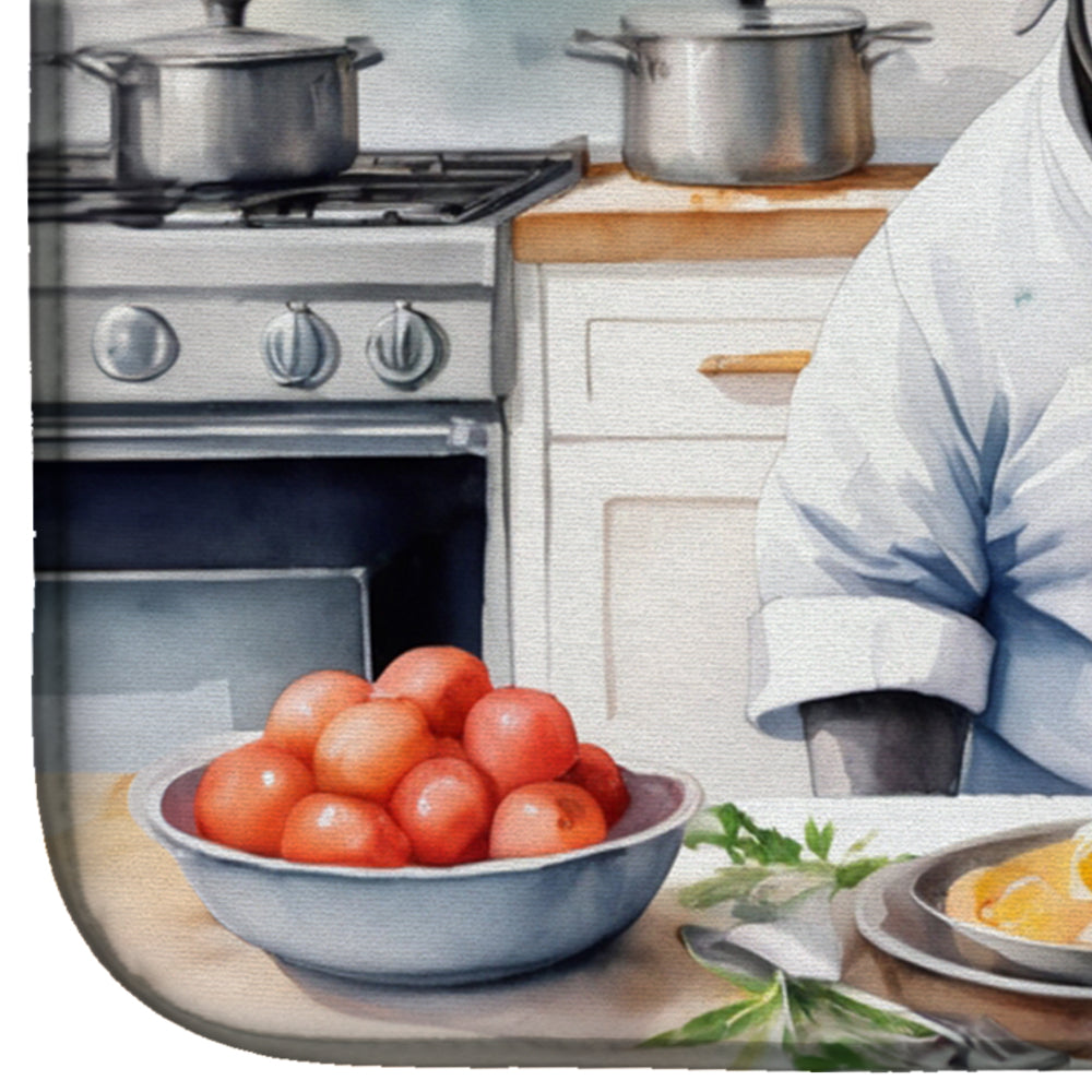 Neapolitan Mastiff The Chef Dish Drying Mat