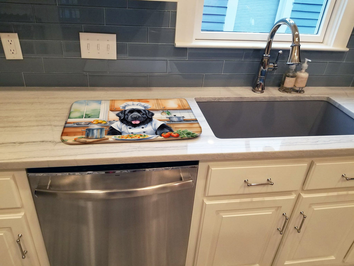 Newfoundland The Chef Dish Drying Mat