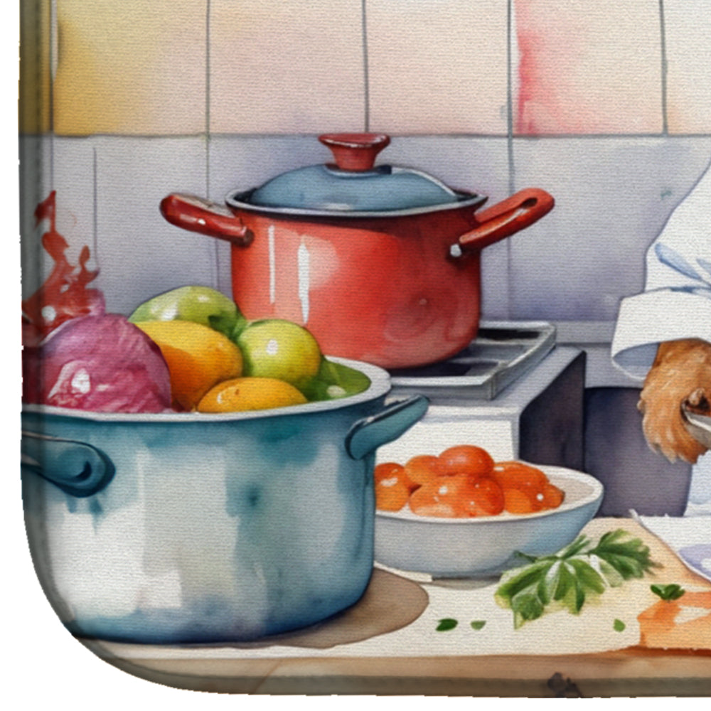 Norfolk Terrier The Chef Dish Drying Mat