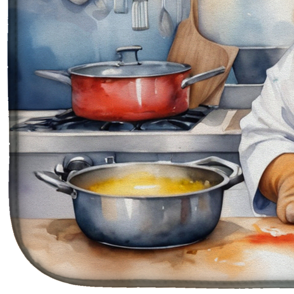 Shar Pei The Chef Dish Drying Mat