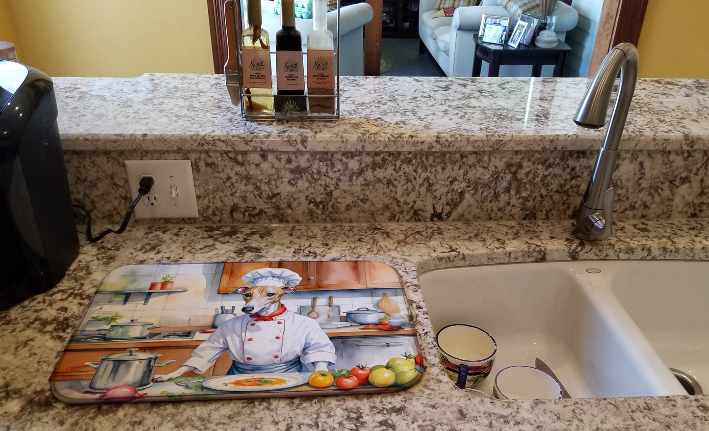 Whippet The Chef Dish Drying Mat