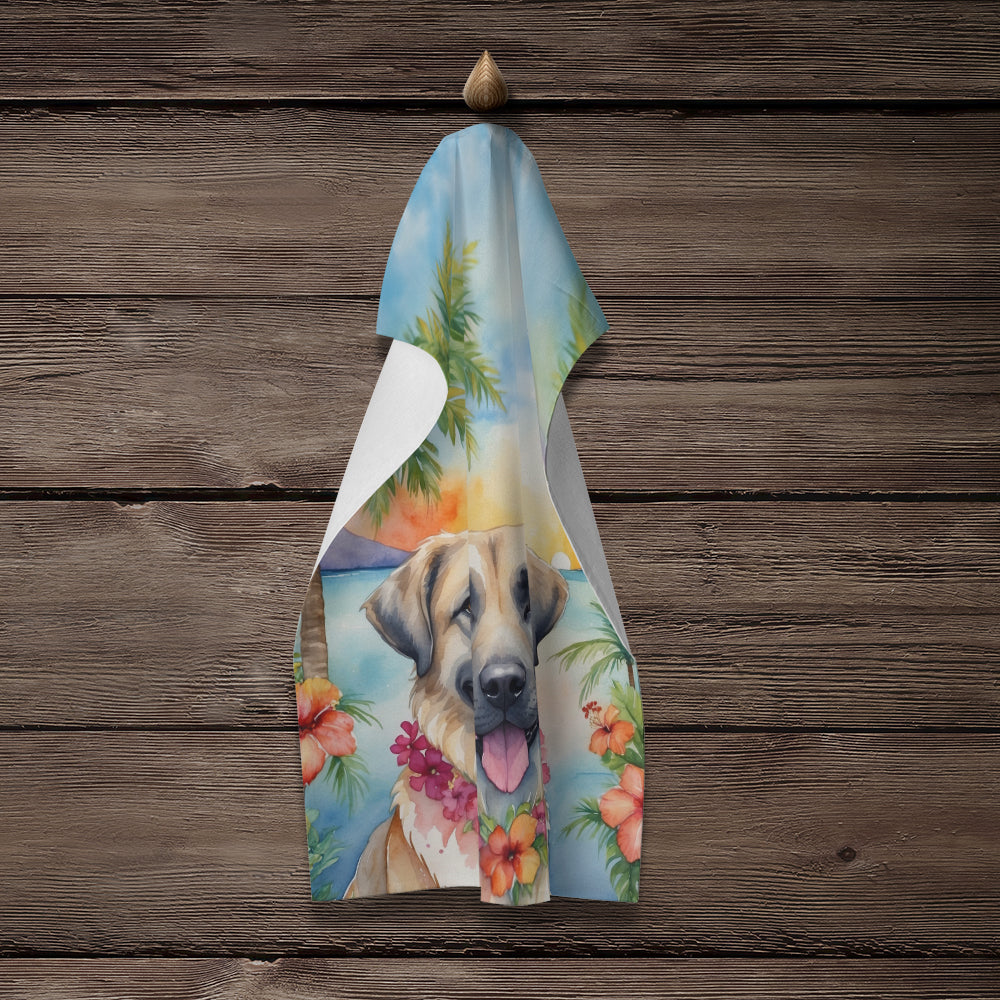 Anatolian Shepherd Luau Kitchen Towel