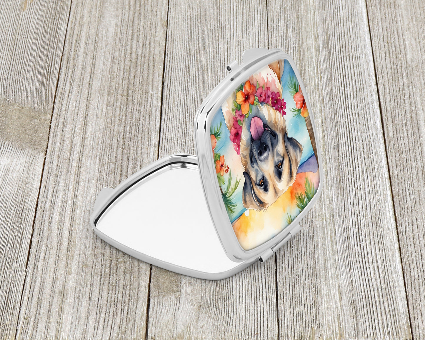 Anatolian Shepherd Luau Compact Mirror