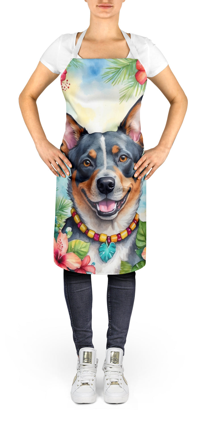 Australian Cattle Dog Luau Apron