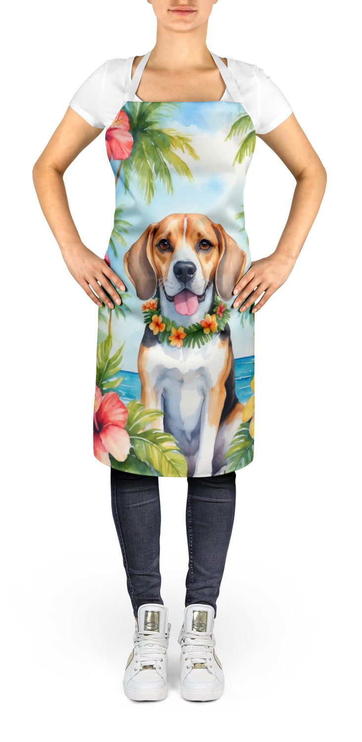 Beagle Luau Apron