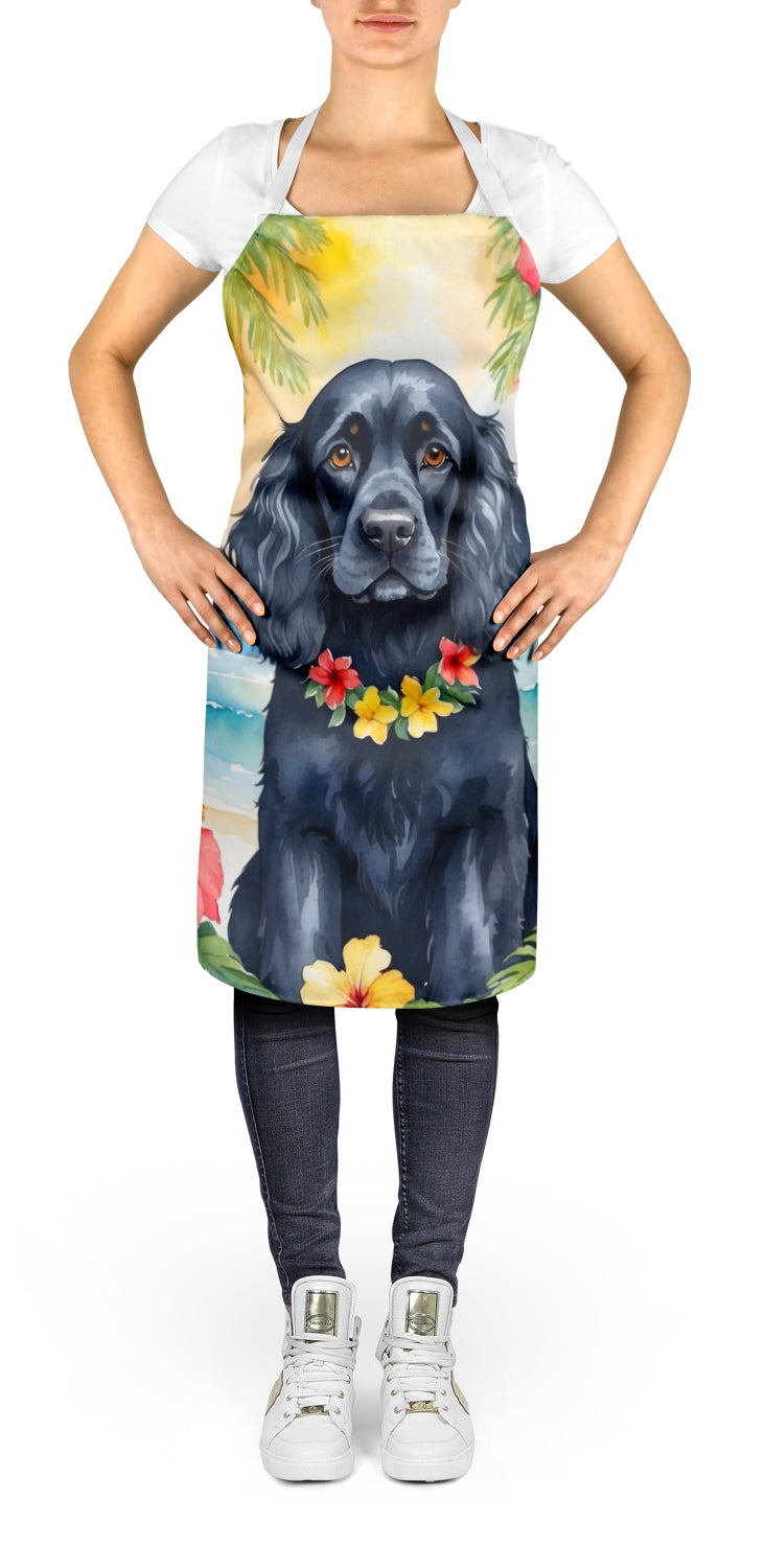 Cocker Spaniel Luau Apron