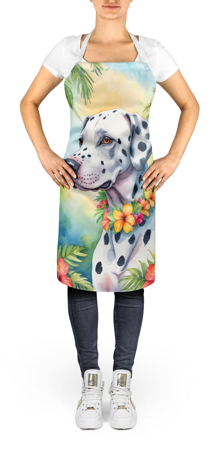 Dalmatian Luau Apron