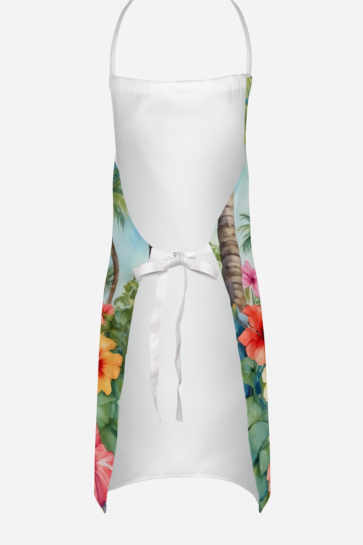 English Bulldog Luau Apron