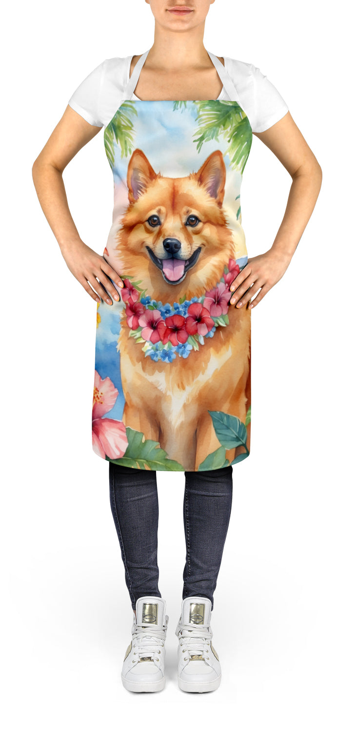 Finnish Spitz Luau Apron