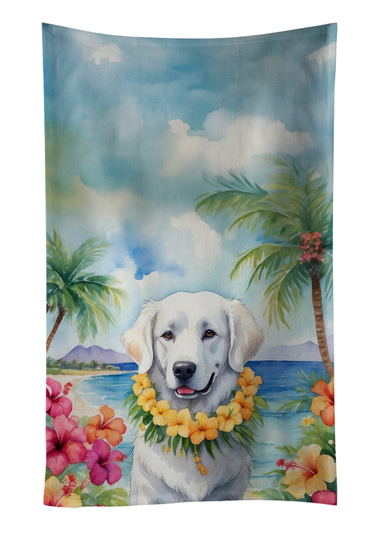 Buy this Kuvasz Luau Kitchen Towel