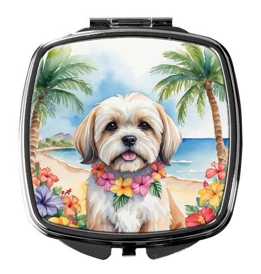 Buy this Lhasa Apso Luau Compact Mirror