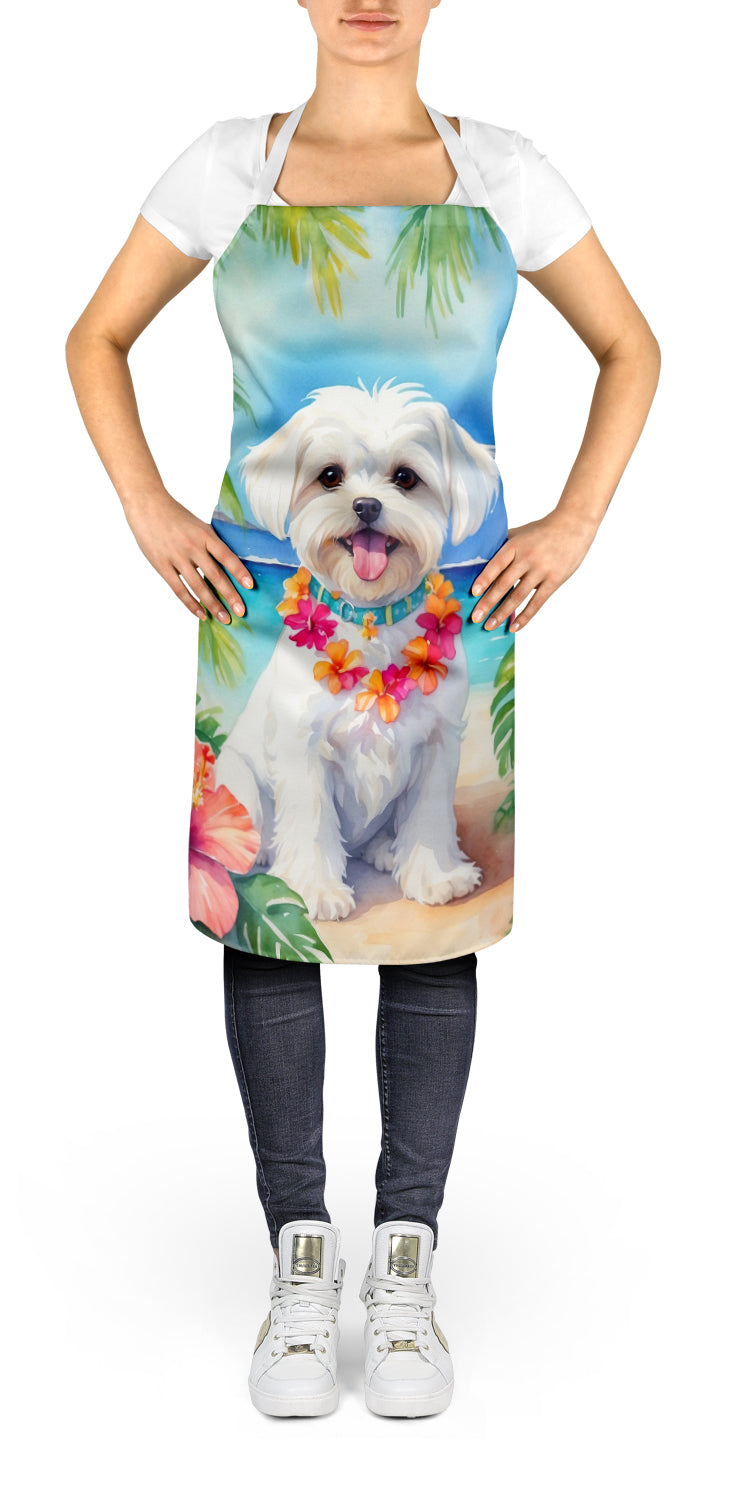 Maltese Luau Apron