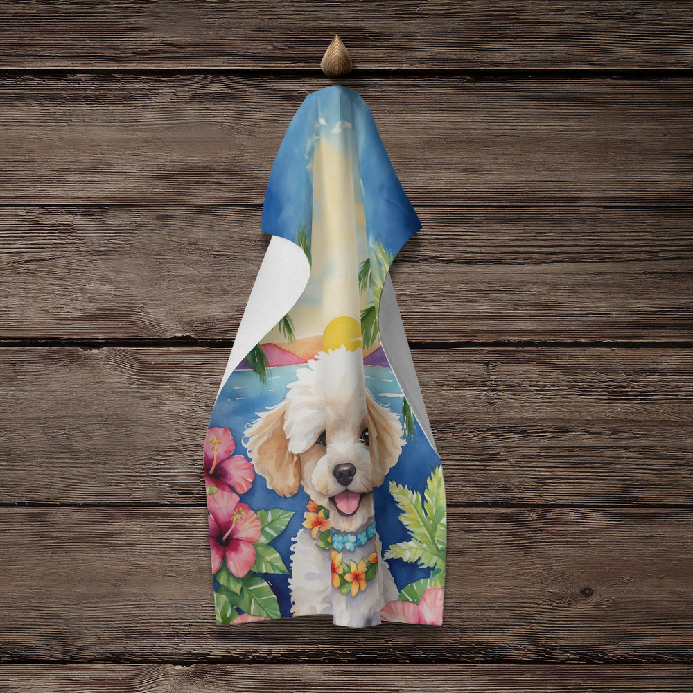 Maltipoo Luau Kitchen Towel